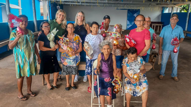 VISITA E ENTREGA DE OVOS DE PÁSCOA | IDOSOS COMUNIDADES RURAIS